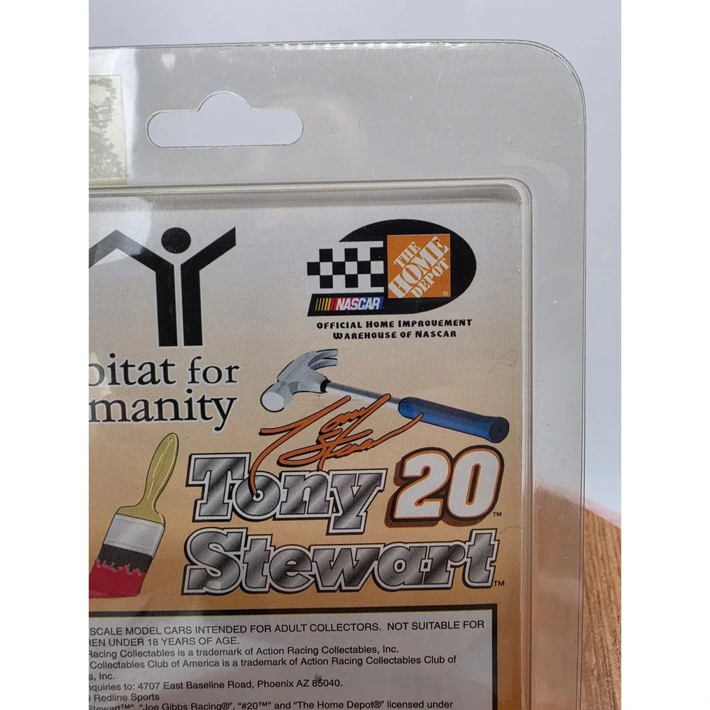 Tony Stewart 20 Home Depot Habitat for Humanity 1999 Pontiac 1/64 Diecast Car